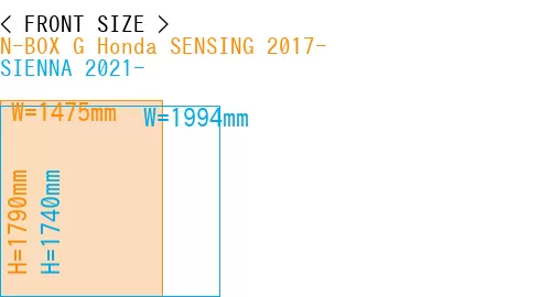 #N-BOX G Honda SENSING 2017- + SIENNA 2021-